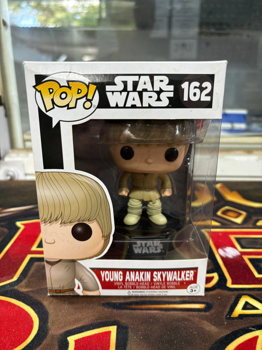 Funko Pop Star Wars Young Anakin Skywalker 162 FRENLY BRICKS - Open 7 Days
