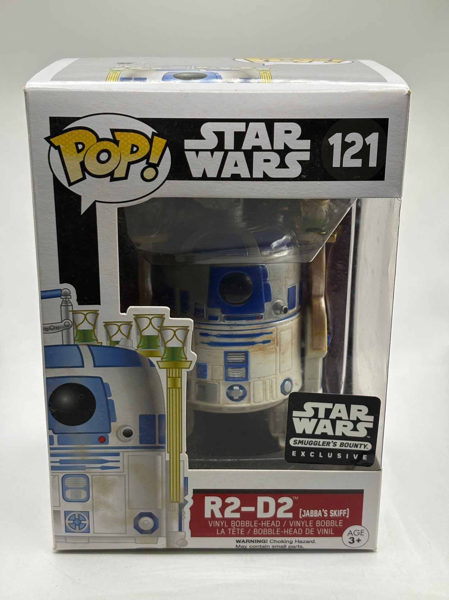 Funko POP! Star Wars #121 R2-D2 Jabba’s Skiff Smugglers Bounty Exclusive FRENLY BRICKS - Open 7 Days