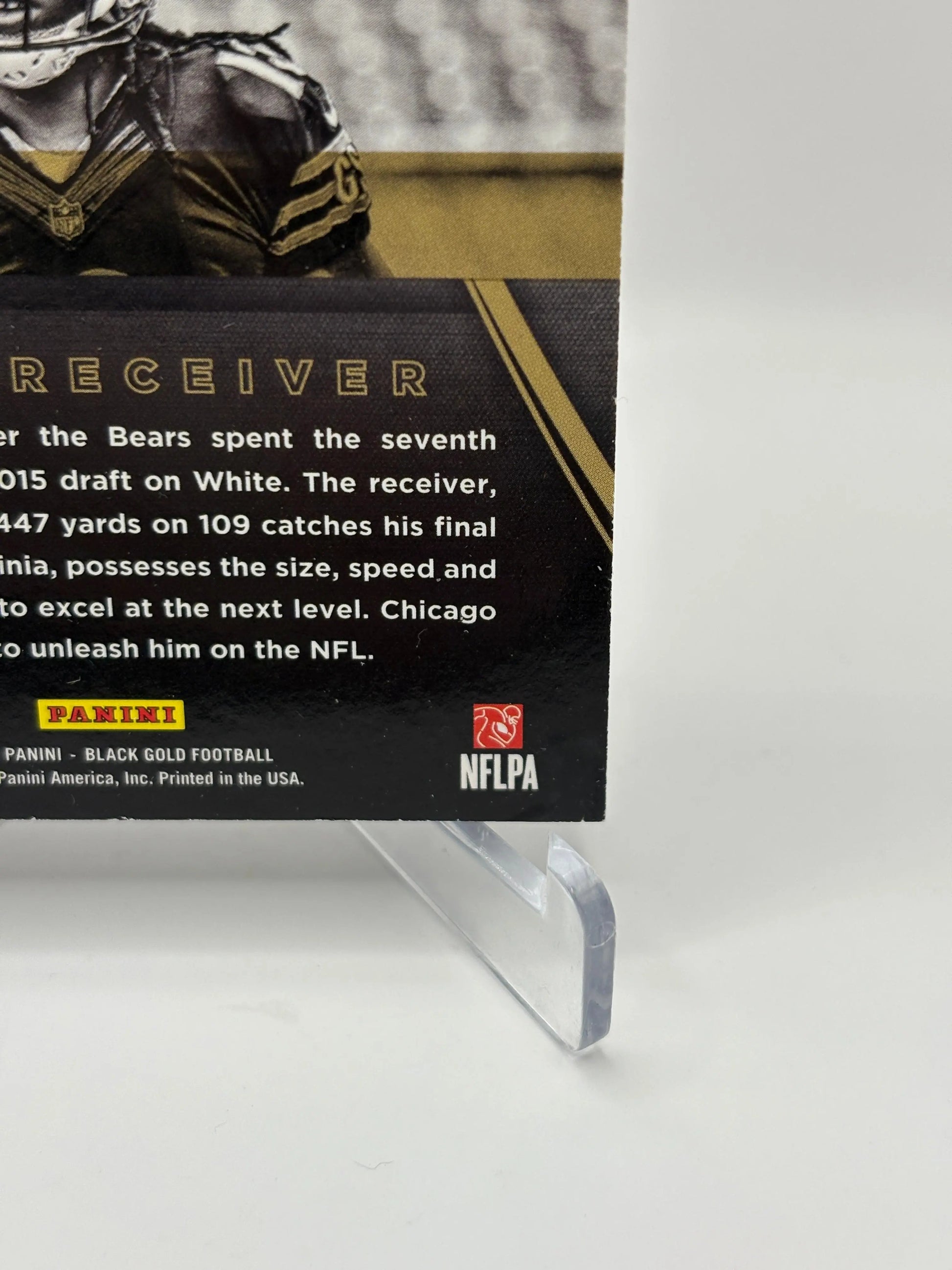 2015 Panini Black Gold #SOA-8 Kevin White /49 Rookie Seal of Approval FRENLY BRICKS - Open 7 Days