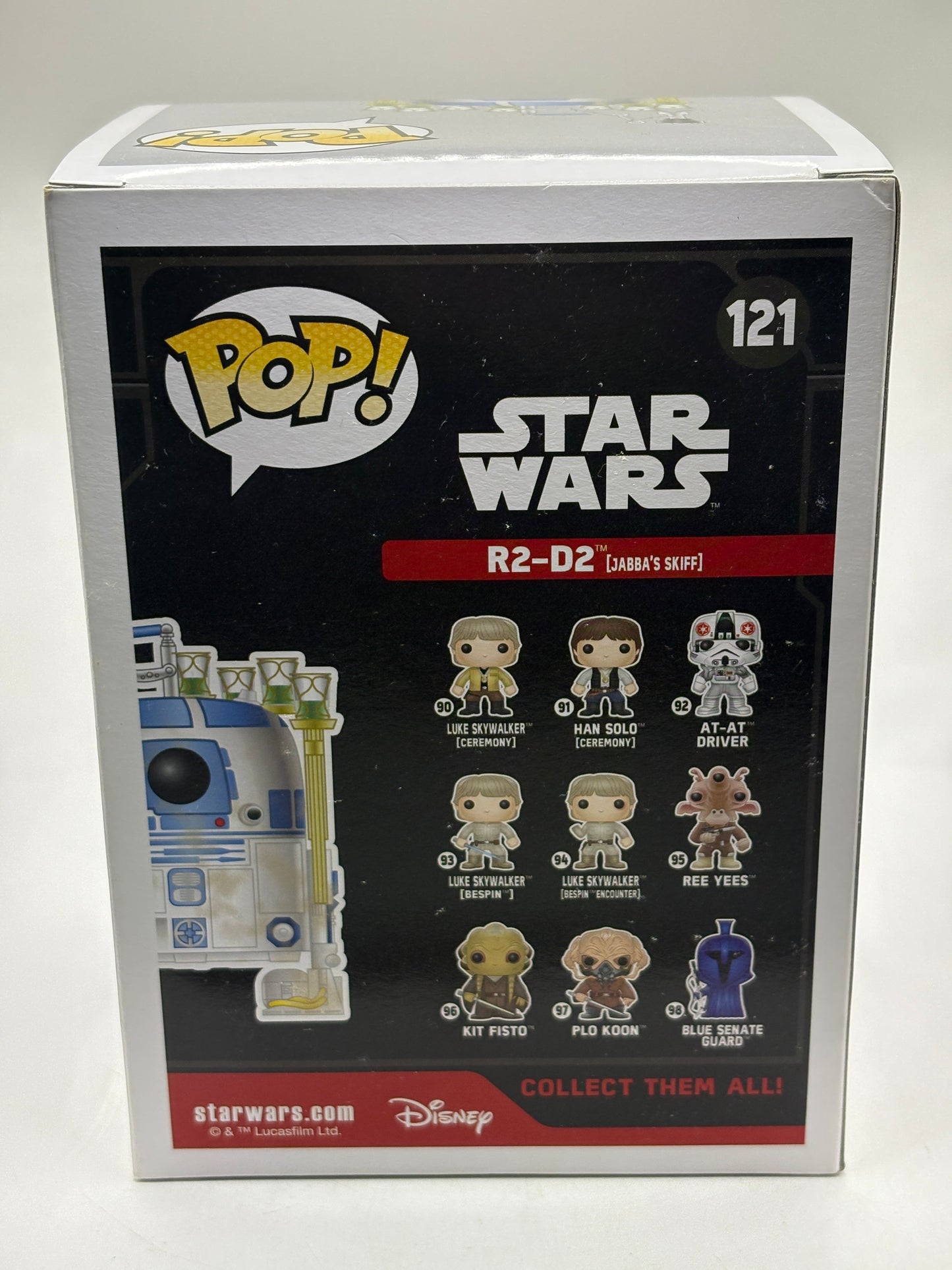 Funko POP! Star Wars #121 R2-D2 Jabba’s Skiff Smugglers Bounty Exclusive FRENLY BRICKS - Open 7 Days