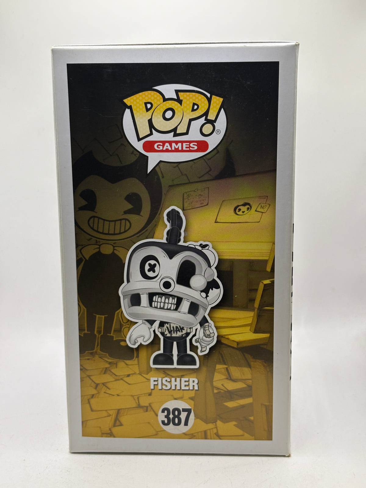Funko POP! Games Bendy #387 Fisher Vinyl Figure image 4