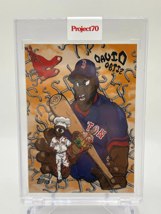2021 Topps Project70 #218 David Ortiz By Distortedd 1954 Topps Baseball FRENLY BRICKS - Open 7 Days