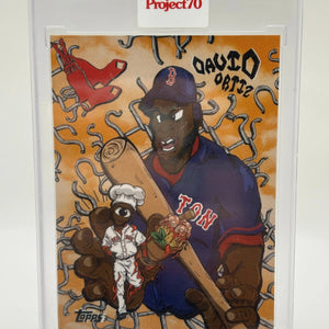 2021 Topps Project70 #218 David Ortiz By Distortedd 1954 Topps Baseball FRENLY BRICKS - Open 7 Days