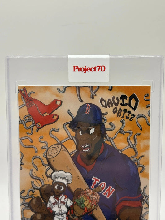 2021 Topps Project70 #218 David Ortiz By Distortedd 1954 Topps Baseball FRENLY BRICKS - Open 7 Days