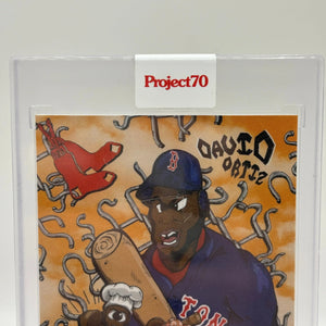 2021 Topps Project70 #218 David Ortiz By Distortedd 1954 Topps Baseball FRENLY BRICKS - Open 7 Days