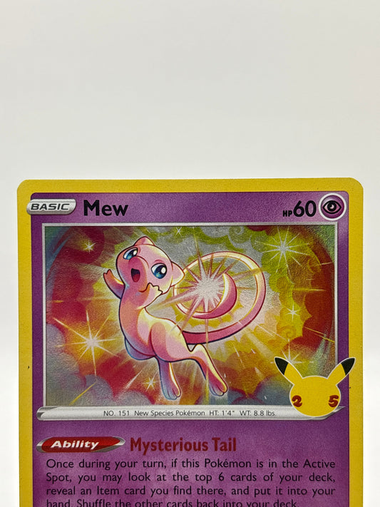 Pokemon TCG Celebrations- Mew 011/025 Holo LP FRENLY BRICKS - Open 7 Days