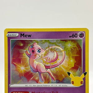 Pokemon TCG Celebrations- Mew 011/025 Holo LP FRENLY BRICKS - Open 7 Days