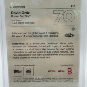 2021 Topps Project70 #218 David Ortiz By Distortedd 1954 Topps Baseball FRENLY BRICKS - Open 7 Days