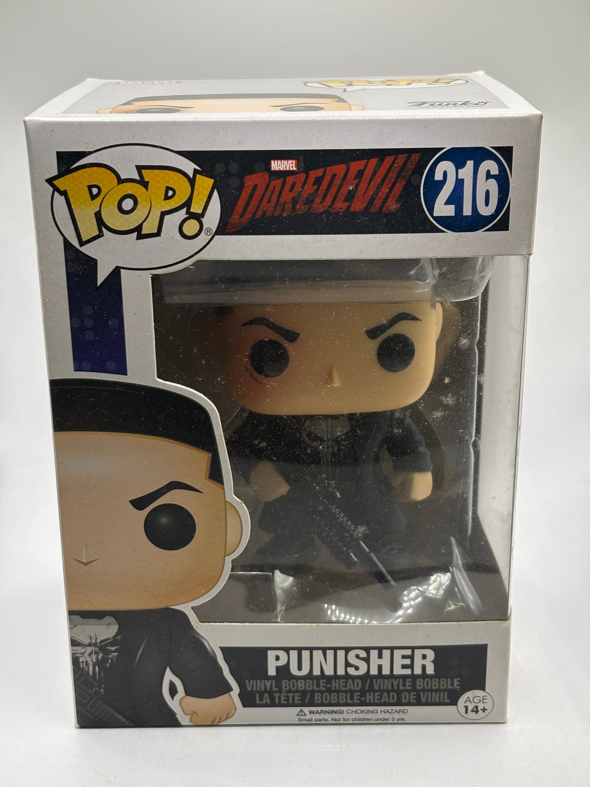 Funko POP! Marvel Daredevil #216 Punisher Vinyl Bobble Head FRENLY BRICKS - Open 7 Days image 1