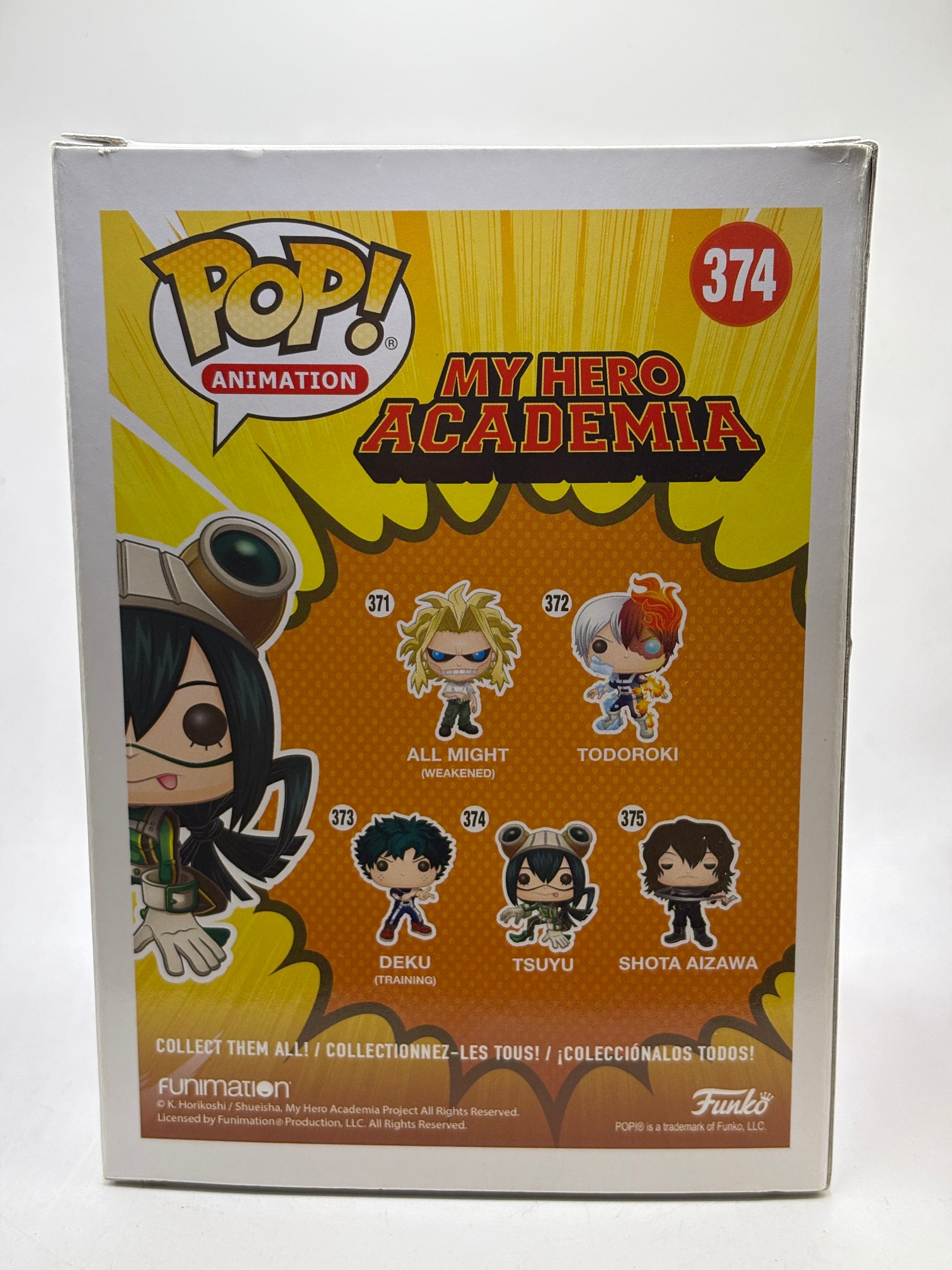Funko POP! Animation My Hero Academia #374 Tsuyu Vinyl Figure image 3
