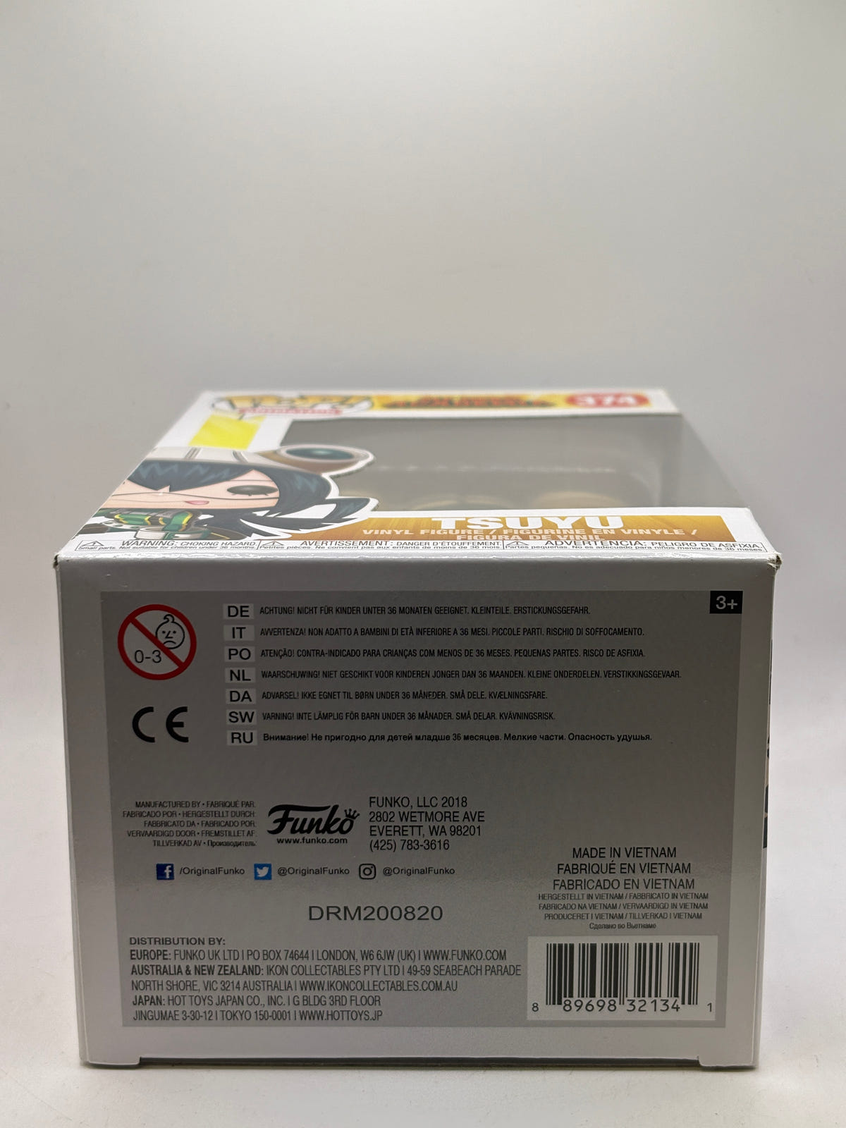 Funko POP! Animation My Hero Academia #374 Tsuyu Vinyl Figure image 6