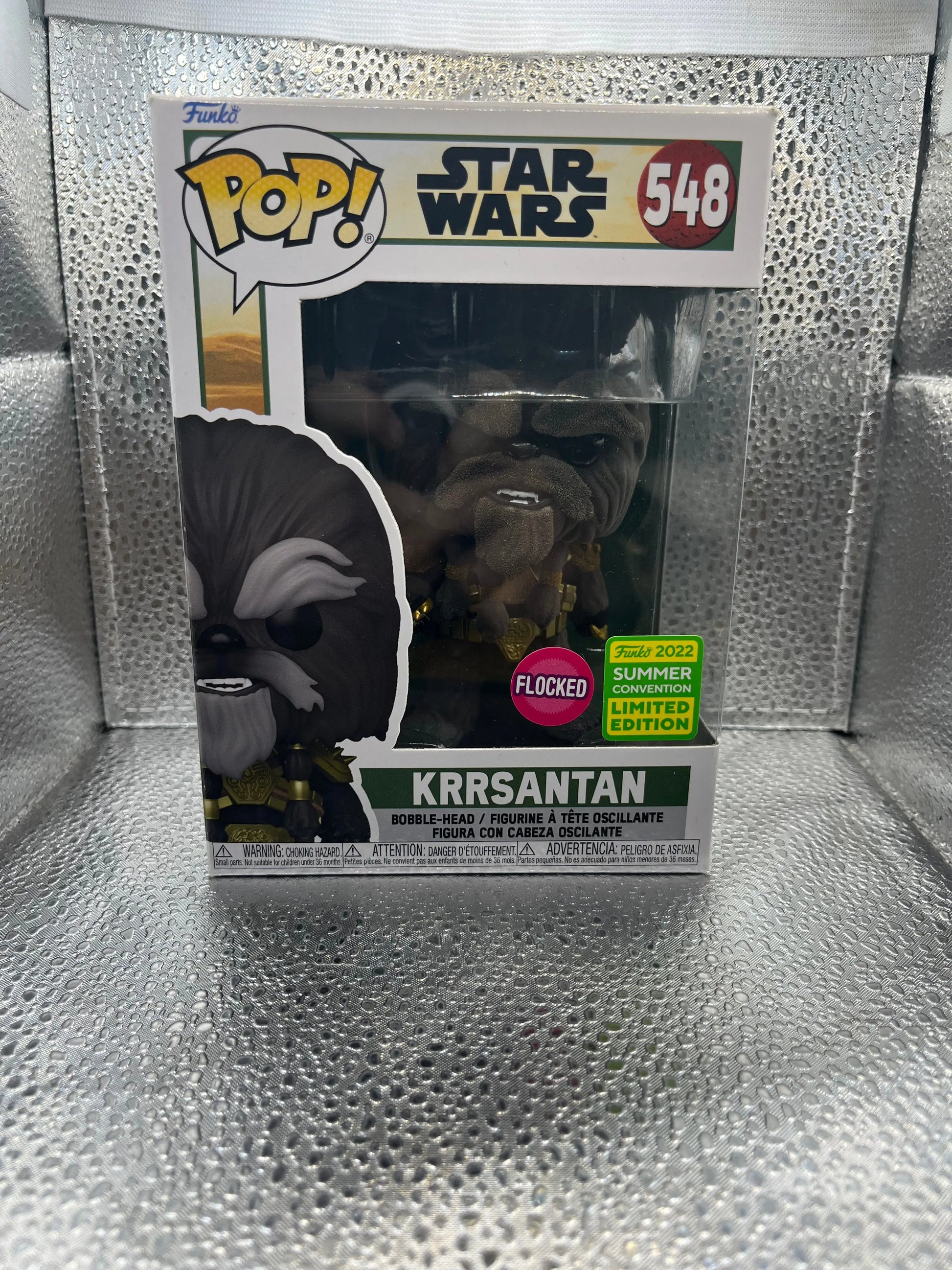 Funko POP - Star Wars - Krrsantan #548 (Flocked) 2022 Summer Exlusive FRENLY BRICKS - Open 7 Days