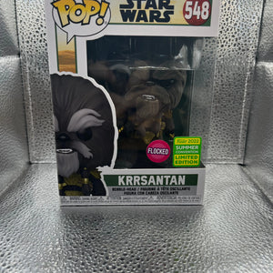 Funko POP - Star Wars - Krrsantan #548 (Flocked) 2022 Summer Exlusive FRENLY BRICKS - Open 7 Days