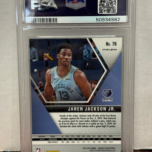 2019 Panini Mosiac Jaren Jackson Jr. Silver Prizm PSA 10 FRENLY BRICKS - Open 7 Days