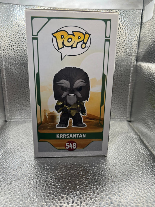 Funko POP - Star Wars - Krrsantan #548 (Flocked) 2022 Summer Exlusive FRENLY BRICKS - Open 7 Days