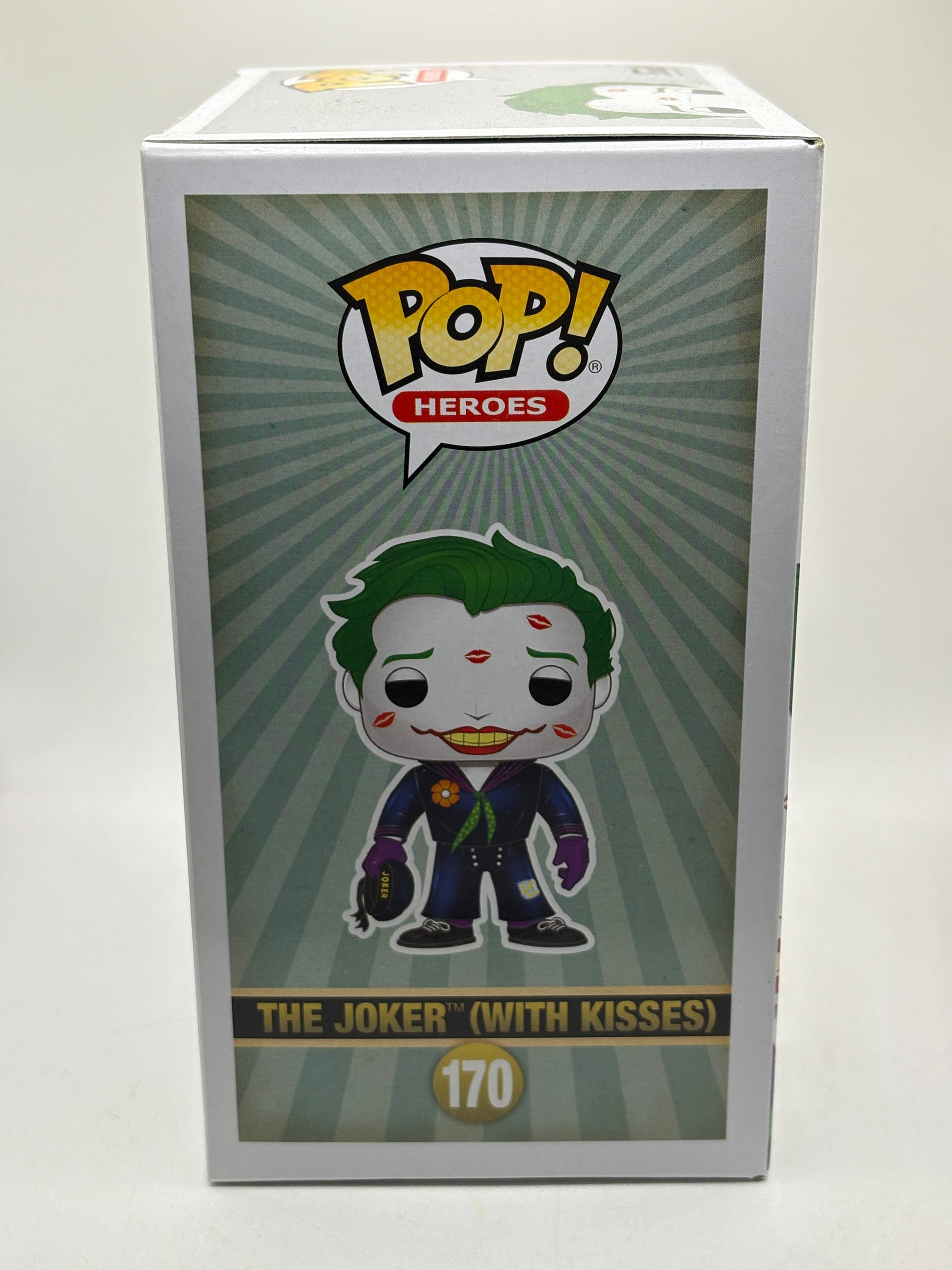 Funko POP! Heroes DC Bombshells #170 The Joker with Kisses Chase Hot Topic, photo 4 image 4