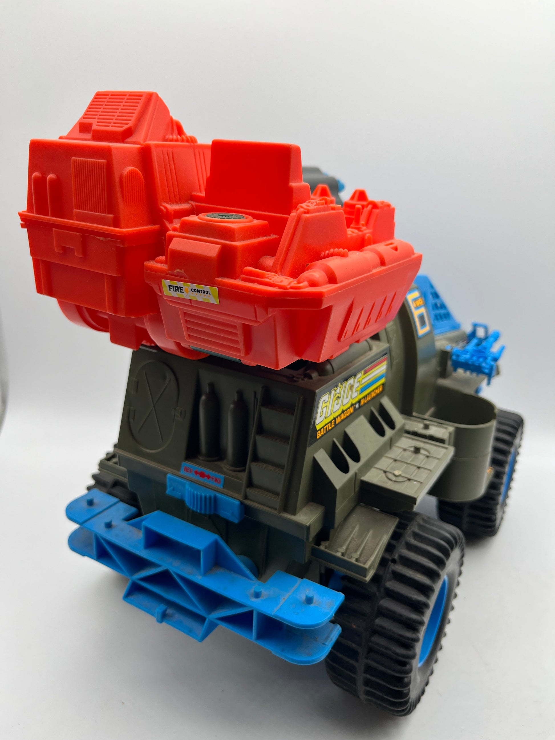 Vintage 1990 Hasbro G.I. Joe "Battle Wagon" Vehicle with Launcher and missiles FRENLY BRICKS - Open 7 Days