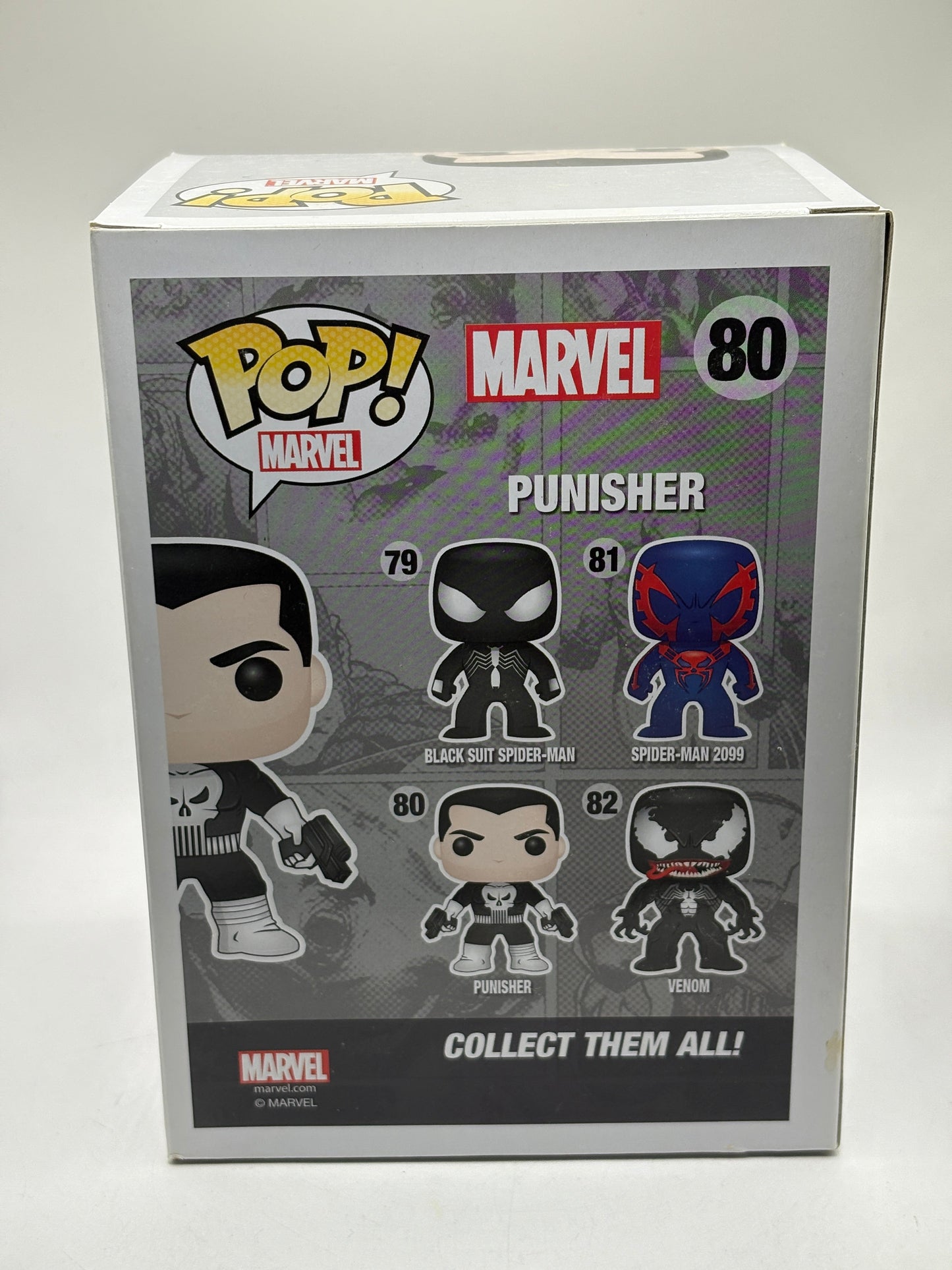 Funko POP! Marvel #80 Punisher Vinyl Bobble Head 2015 FRENLY BRICKS - Open 7 Days