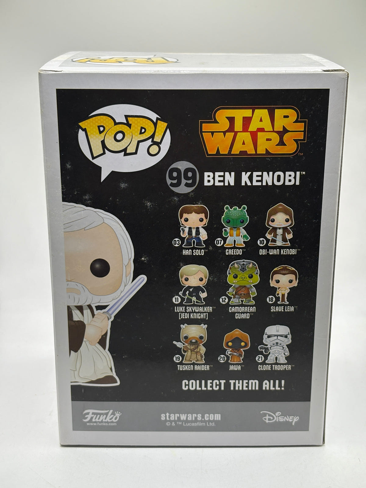 Funko POP! Star Wars #99 Ben Kenobi Vinyl Bobble Head Smugglers Bounty, photo 3 image 3