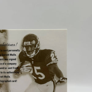 2007 SP Chirography Football #121 Garrett Wolfe Auto /699 FRENLY BRICKS - Open 7 Days