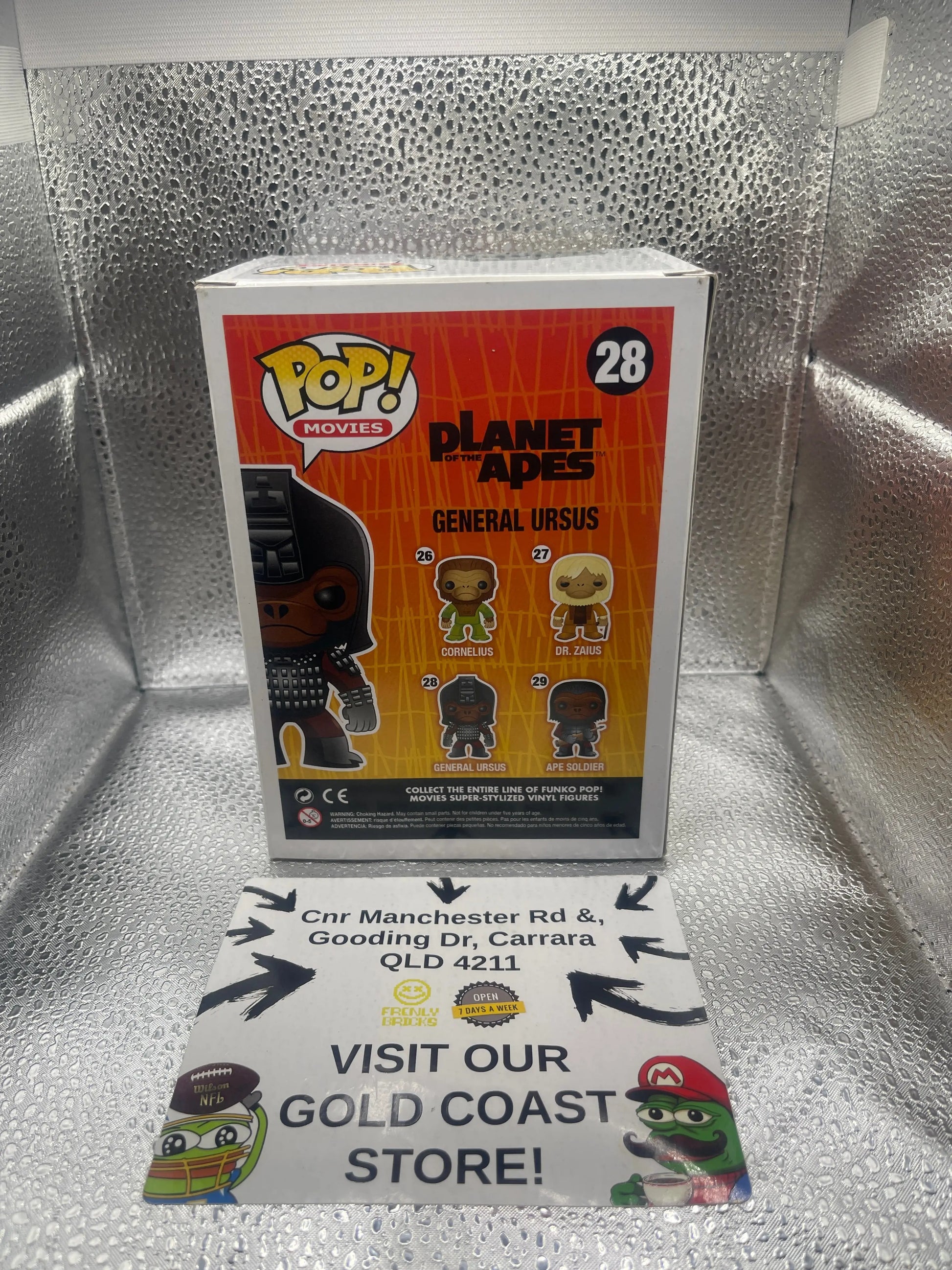 Funko Pop! Movies Planet of the Apes General Ursus #28 Vinyl Figure 2013 FRENLY BRICKS - Open 7 Days