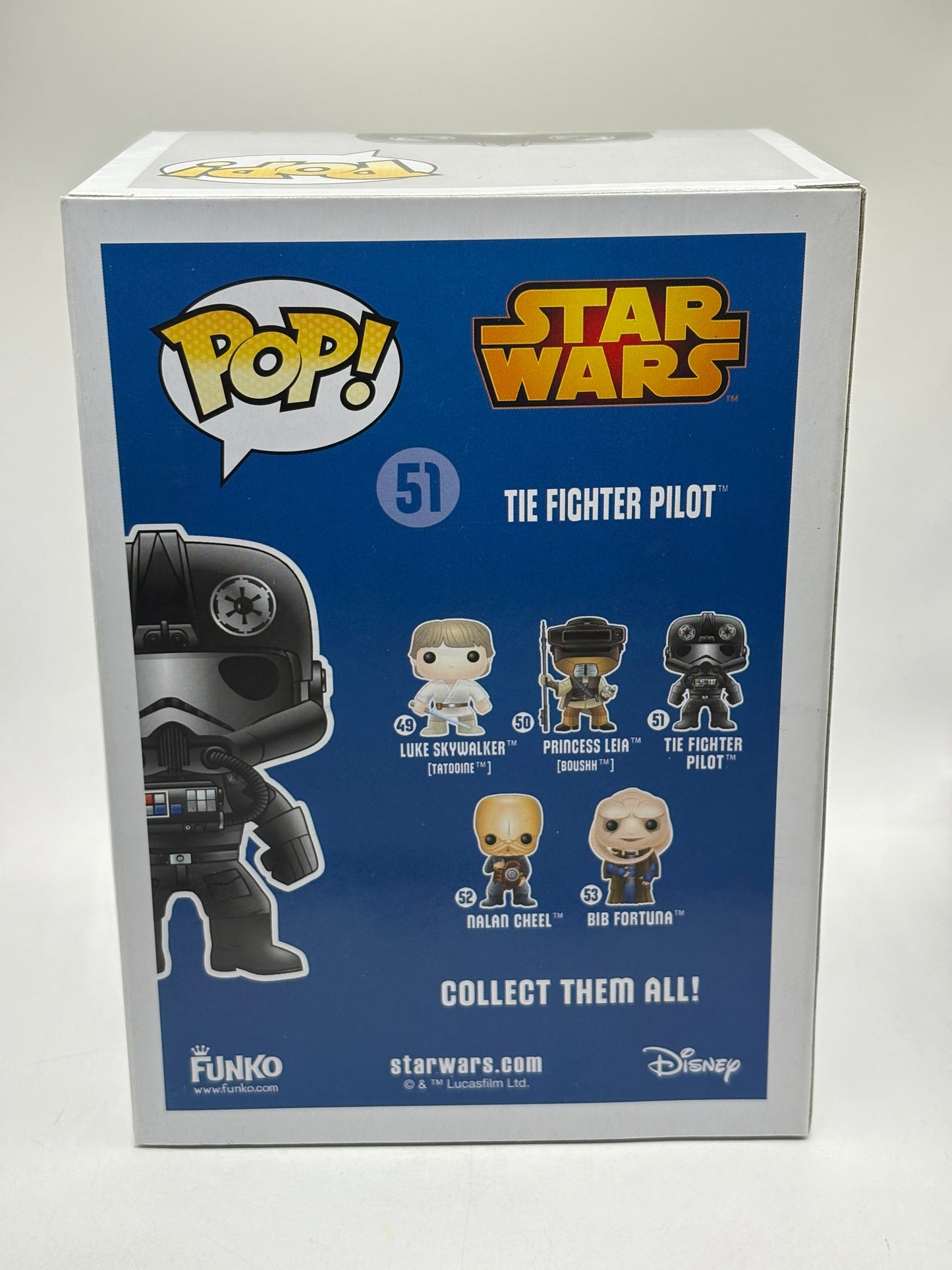 Funko POP! Star Wars #51 Tie Fighter Pilot New York Comic Con Limited Edition FRENLY BRICKS - Open 7 Days