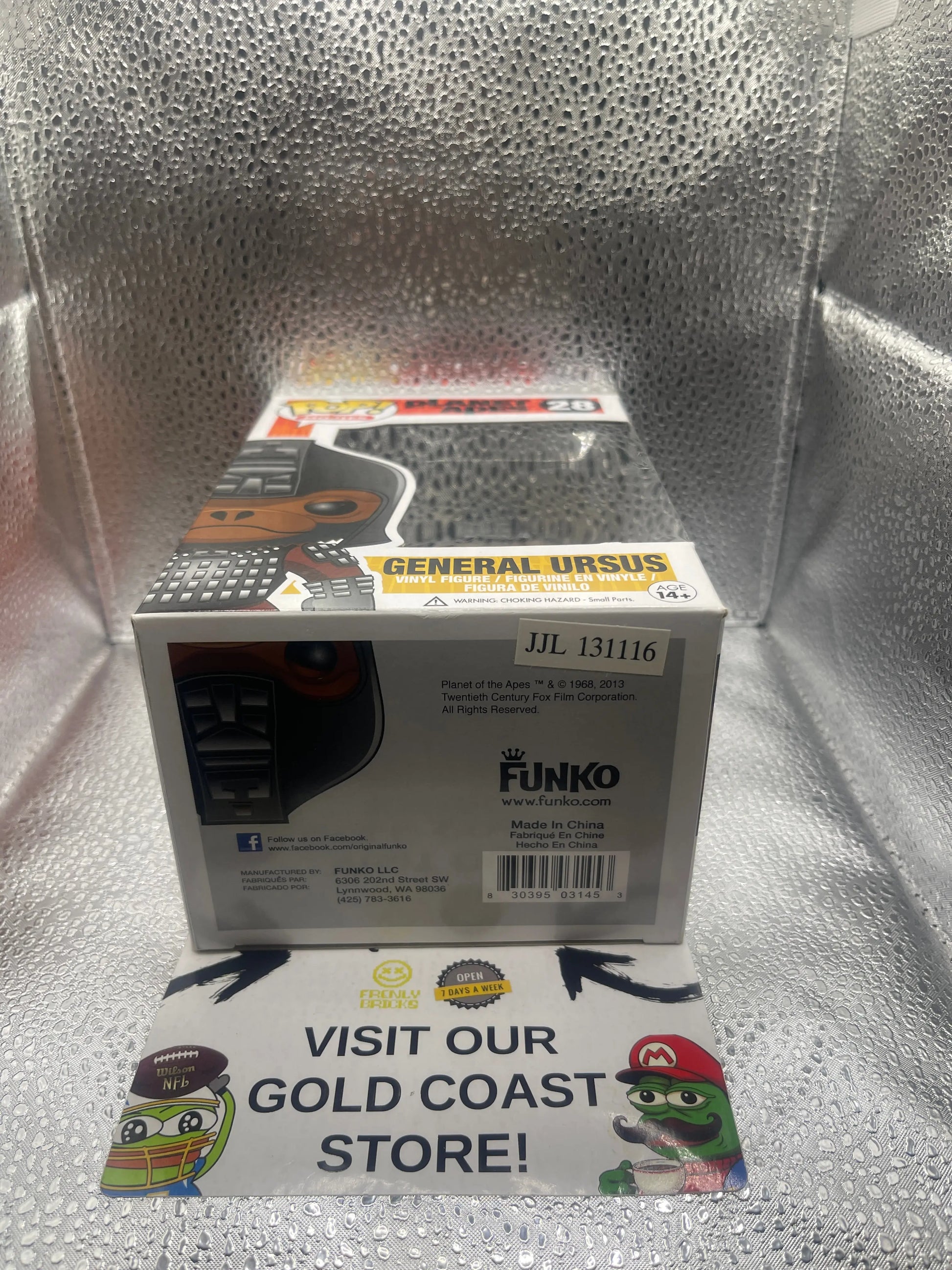 Funko Pop! Movies Planet of the Apes General Ursus #28 Vinyl Figure 2013 FRENLY BRICKS - Open 7 Days