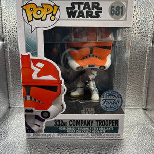 Funko POP - Star Wars - 332nd Company Trooper #681 FRENLY BRICKS - Open 7 Days