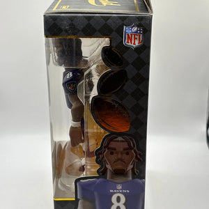 Funko POP! Gold NFL Lamar Jackson Premium Vinyl Figure Series One FRENLY BRICKS - Open 7 Days