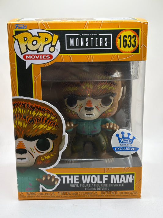 Funko POP! Movies Universal Monsters #1633 The Wolf Man funko shop Exclusive FRENLY BRICKS - Open 7 Days