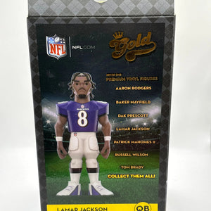 Funko POP! Gold NFL Lamar Jackson Premium Vinyl Figure Series One FRENLY BRICKS - Open 7 Days