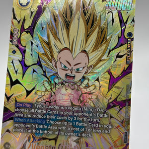 Dragon Ball Fusion World TCG - Vegeta (Mini) : DA FP-041 Promo Alt Art (1) FRENLY BRICKS - Open 7 Days