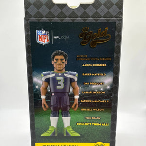 Funko POP! Gold NFL Russell Wilson Premium Vinyl Figure Series One FRENLY BRICKS - Open 7 Days
