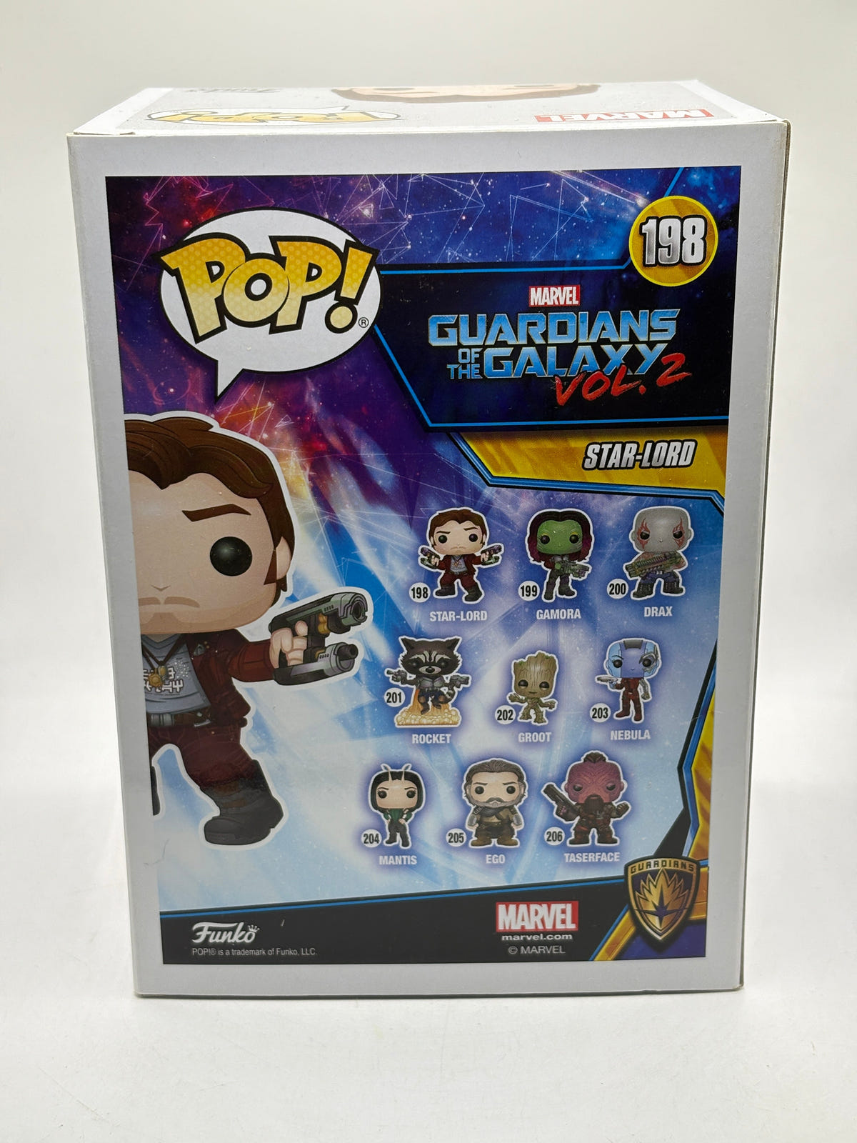 Funko POP! Marvel Guardians of the Galaxy #198 Star-Lord Limited Chase, photo 3 image 3