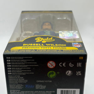 Funko POP! Gold NFL Russell Wilson Premium Vinyl Figure Series One FRENLY BRICKS - Open 7 Days