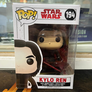 Funko Pop! Vinyl: Star Wars - Kylo Ren (Unmasked) #194 FRENLY BRICKS - Open 7 Days