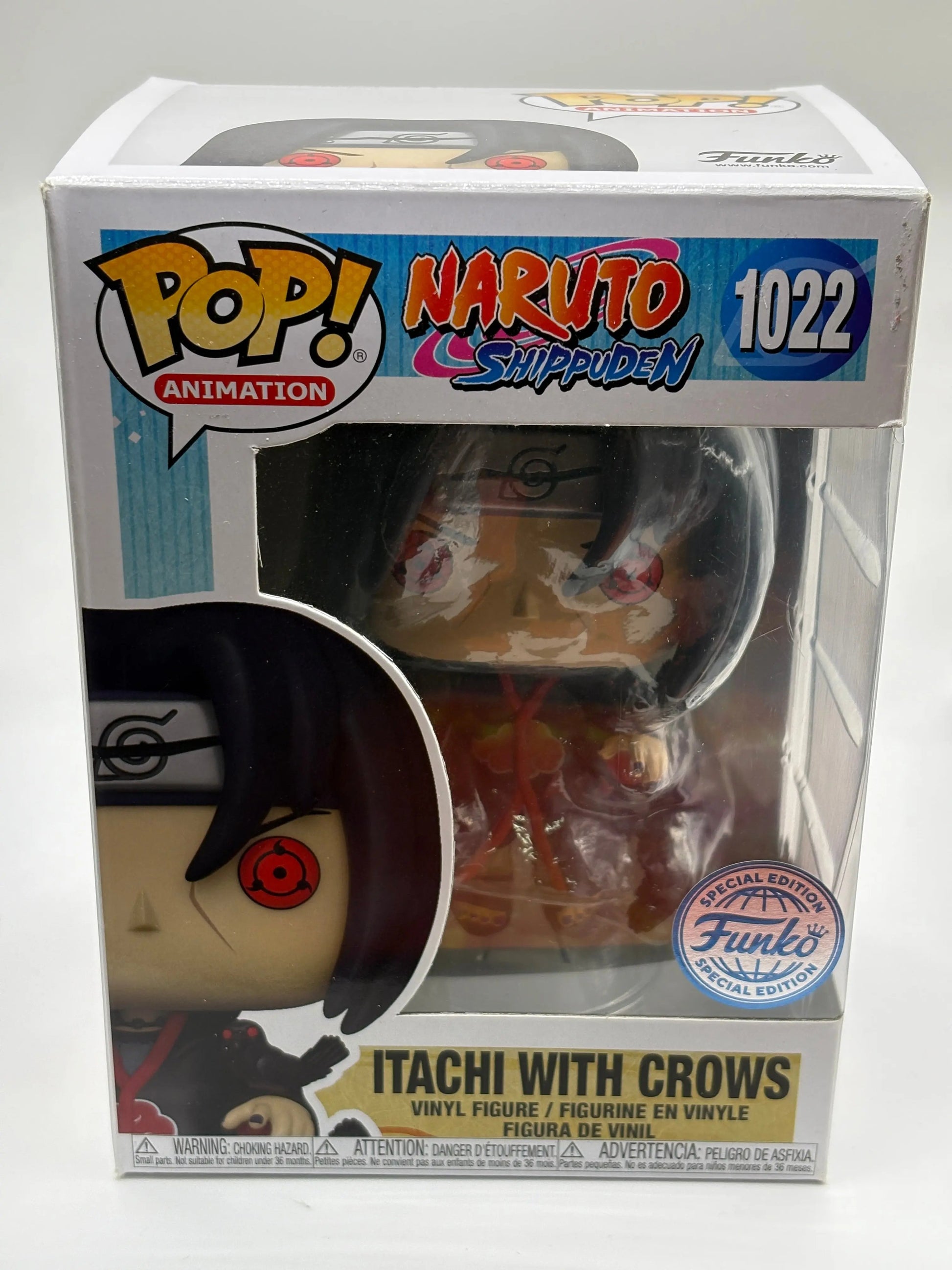 Funko POP! Animation Naruto Shippuden #1022 Itachi with Crows SE FRENLY BRICKS - Open 7 Days
