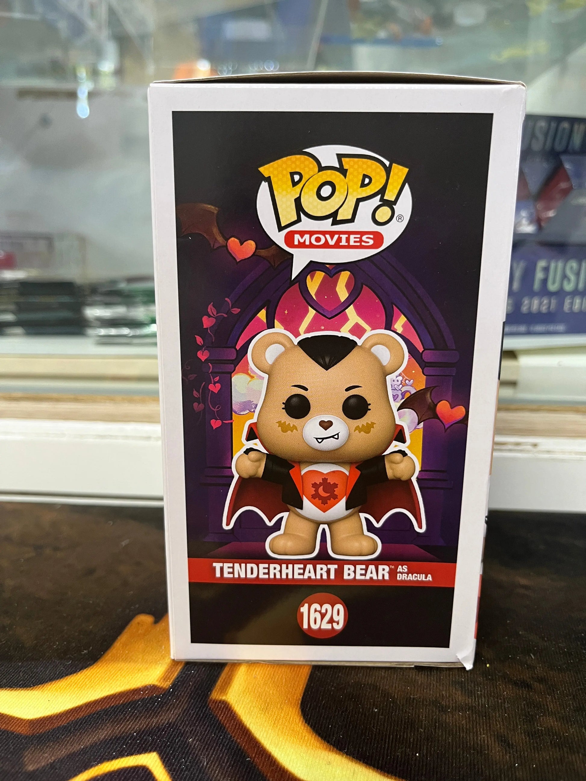 Funko POP! Care Bears Universal Monsters #1629 Tenderheart Bear as Dracula FRENLY BRICKS - Open 7 Days