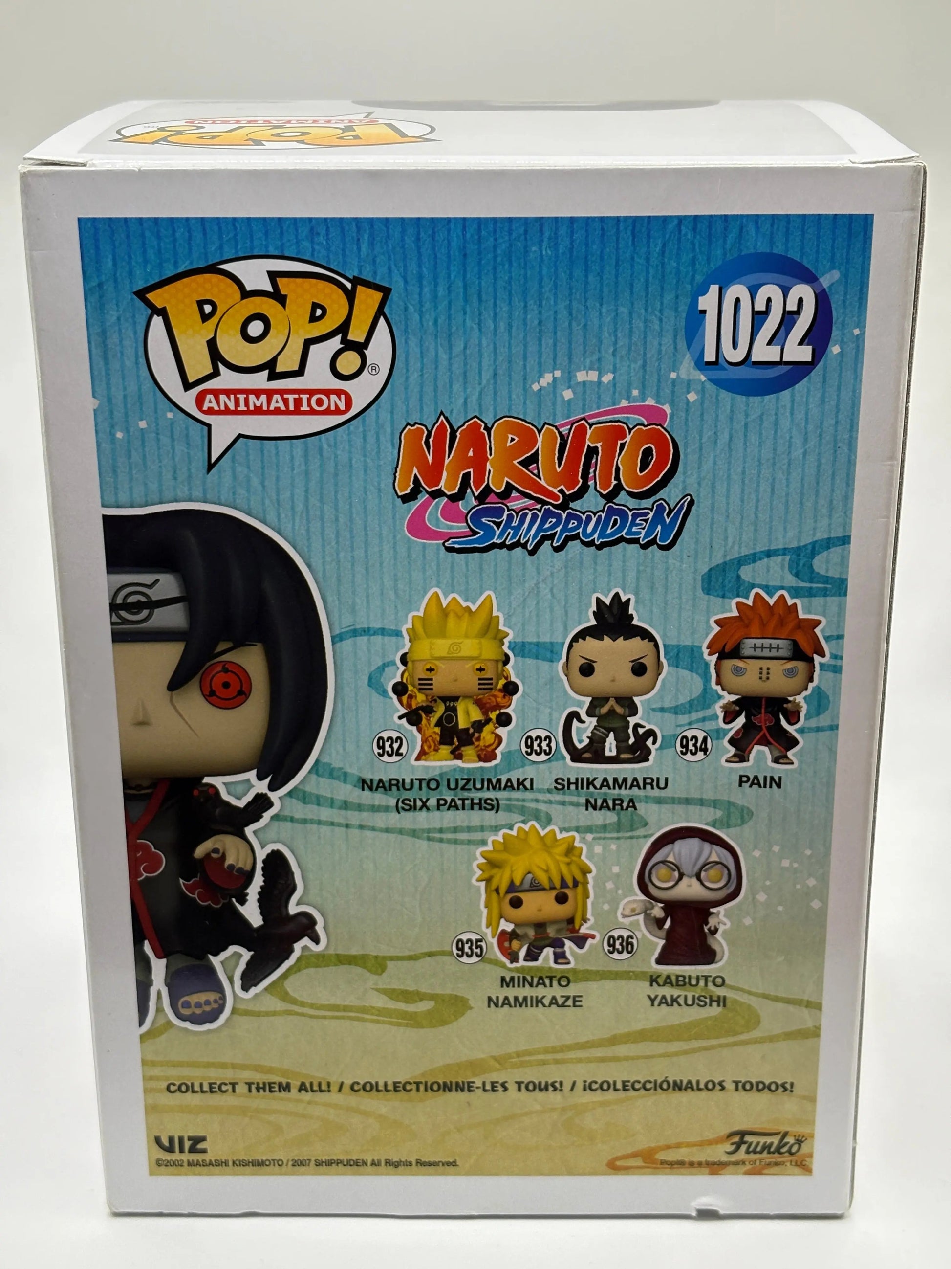 Funko POP! Animation Naruto Shippuden #1022 Itachi with Crows SE FRENLY BRICKS - Open 7 Days