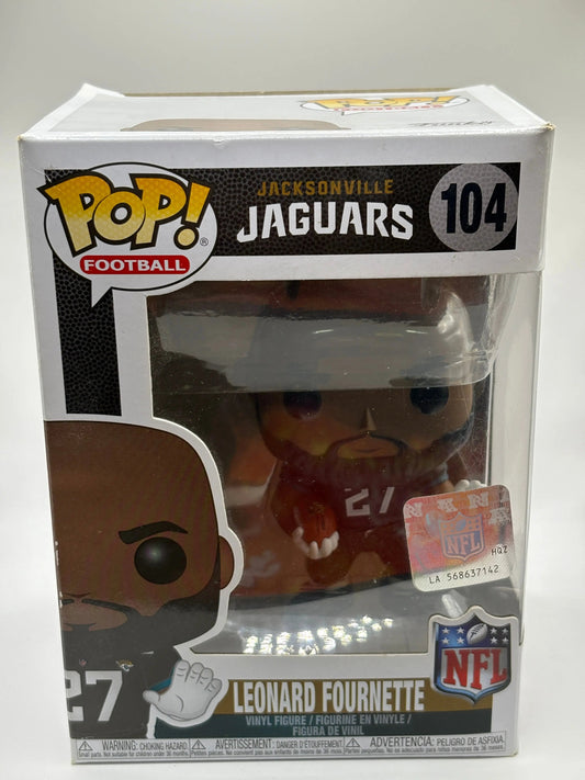 Funko POP! Football Jacksonville Jaguars #104 Leonard Fournette FRENLY BRICKS - Open 7 Days