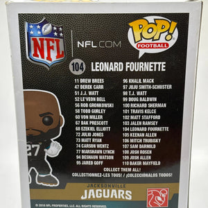 Funko POP! Football Jacksonville Jaguars #104 Leonard Fournette FRENLY BRICKS - Open 7 Days