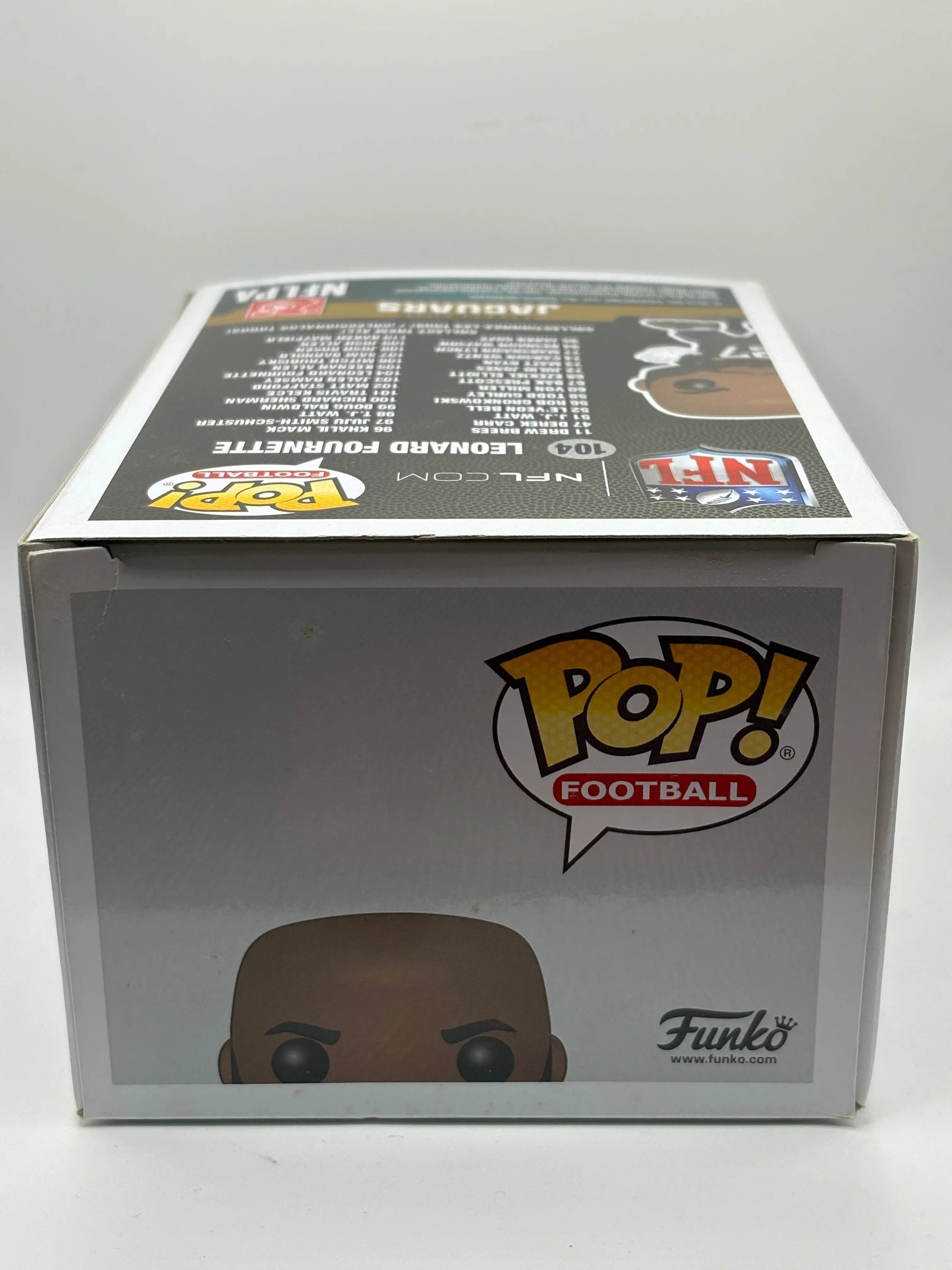 Funko POP! Football Jacksonville Jaguars #104 Leonard Fournette FRENLY BRICKS - Open 7 Days