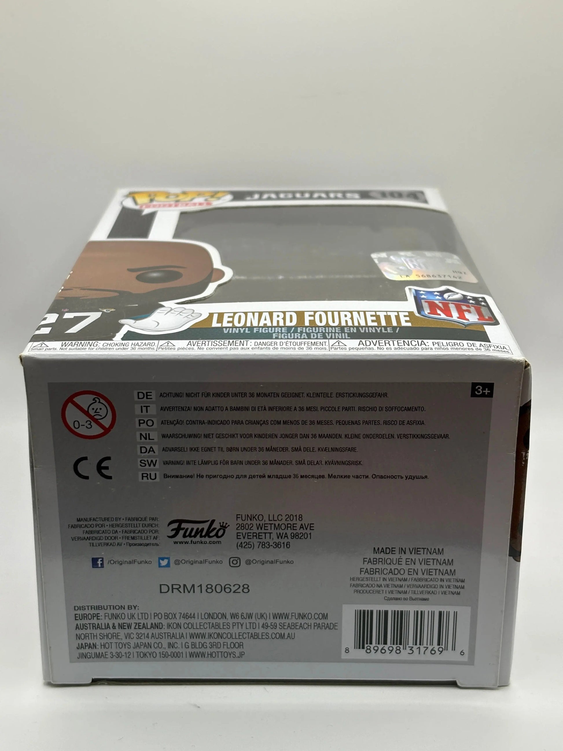 Funko POP! Football Jacksonville Jaguars #104 Leonard Fournette FRENLY BRICKS - Open 7 Days