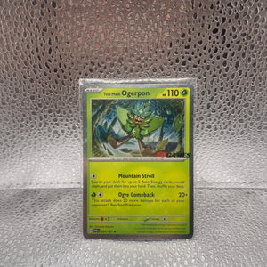 Teal Mask Ogerpon - 024/167 - Cosmos Holo Promo EB GAMES stamped FRENLY BRICKS - Open 7 Days