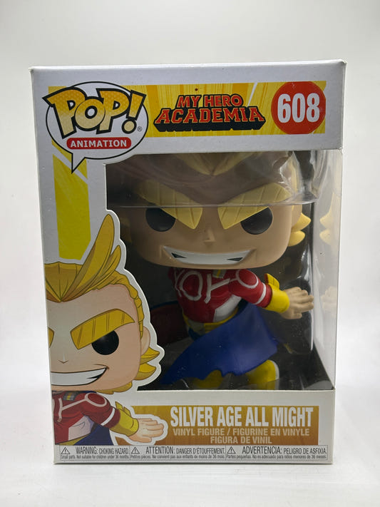 Funko POP! Animation My Hero Academia #608 Silver Age All Might Vinyl Figure