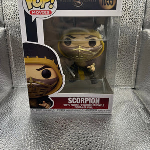 Funko POP - Movies - Mortal Kombat - Scorpion #1055 FRENLY BRICKS - Open 7 Days