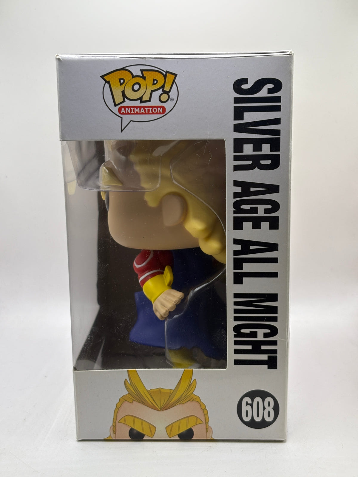 Funko POP! Animation My Hero Academia #608 Silver Age All Might Vinyl Figure image 2