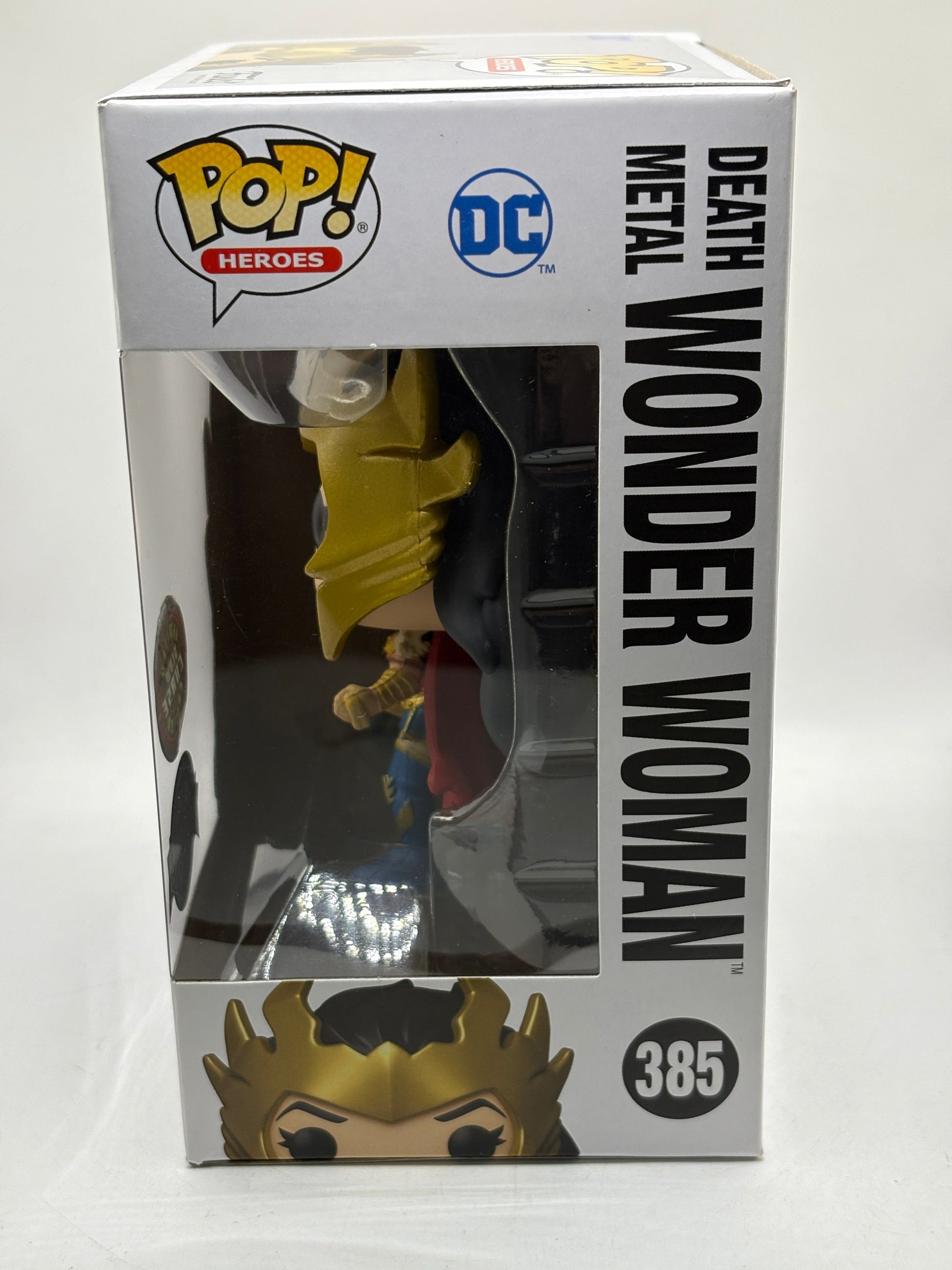 Funko POP! Heroes Wonder Woman 80 Years #385 Death Metal Wonder Woman Chase, photo 2 image 2