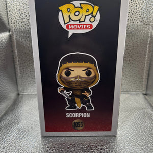 Funko POP - Movies - Mortal Kombat - Scorpion #1055 FRENLY BRICKS - Open 7 Days