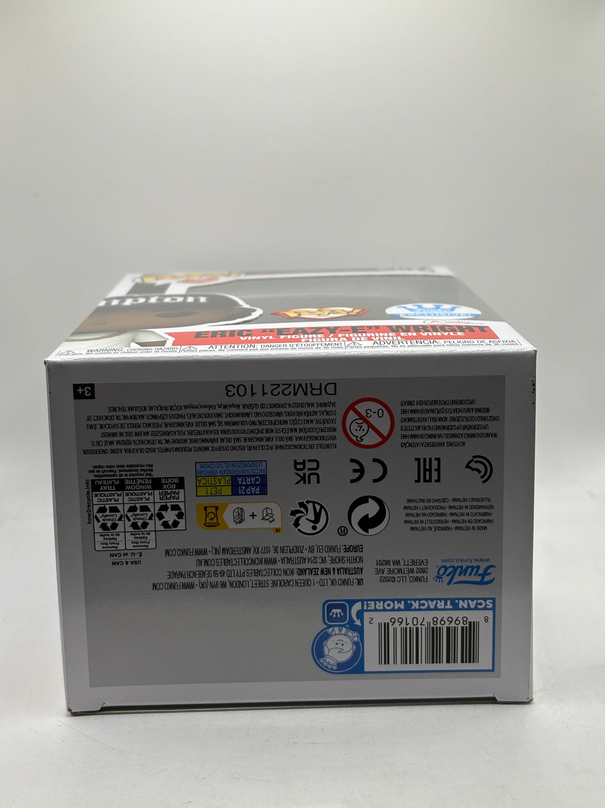 Funko POP! With Purpose Eazy-E #307 Eric Eazy-E Wright Funko shop Exclusive FRENLY BRICKS - Open 7 Days